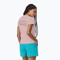Maglietta da trekking da donna Patagonia P-6 Logo Responsabili-Tee rosa baffo 2