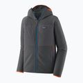 Giacca Patagonia R2 TechFace Softshell da uomo grigio forgia 3