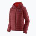 Felpa con cappuccio Patagonia Down da donna, rosso ossido 3