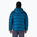 Felpa con cappuccio da uomo Patagonia Fitz Roy Down Hoody blu infinito 2