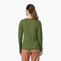 Camicia donna Patagonia Cap Cool Daily Graphic 73 text logo/terrain green x-dye a maniche lunghe 2