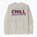 Patagonia Chill Responsibili da uomo a manica lunga bianca 3