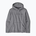 Felpa Patagonia Boardshort Logo Uprisal Hoody gravel heather