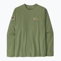 Patagonia felpa leggera da uomo Unity Fitz Wildrise Crew terrain verde