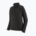 Felpa termica donna Patagonia Capilene Termal Weight Zip Neck black