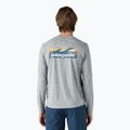 Longsleeve Uomo Patagonia Cap Cool Daily Graphic Shirt-Waters boardshort logo abalone blue/grigio piuma 2