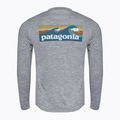 Longsleeve Uomo Patagonia Cap Cool Daily Graphic Shirt-Waters boardshort logo abalone blue/grigio piuma 2