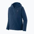 Felpa da uomo Patagonia R1 TechFace Hoody blu tidepool