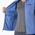 Giacca softshell da donna Patagonia R1 Hybrid blu abbondante 17