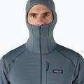 Patagonia R1 Hybrid Pullover Softshell Uomo Giacca blu utility 4