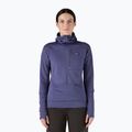 Giacca softshell da donna Patagonia R1 Hybrid Pullover Hoody solstice purple