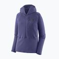 Giacca softshell da donna Patagonia R1 Hybrid Pullover Hoody solstice purple 3