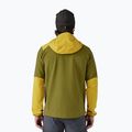 Felpa R1 TechFace Hoody da uomo di Patagonia, colore verde ghiaia 2