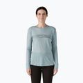 Patagonia Cap Cool Merino Blend Graphic stripe longsleeve donna: blu termico
