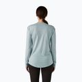 Patagonia Cap Cool Merino Blend Graphic stripe longsleeve donna: blu termico 2