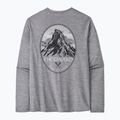 Uomo Patagonia Cap Cool Daily Graphic Lands chouinard crest/feather grey longsleeve 5
