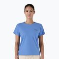 Patagonia P-6 Logo Responsabili-Tee donna blu abbondante 7