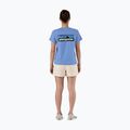 Patagonia P-6 Logo Responsabili-Tee donna blu abbondante 9