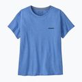 Patagonia P-6 Logo Responsabili-Tee donna blu abbondante 10