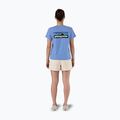 Patagonia P-6 Logo Responsabili-Tee donna blu abbondante 2