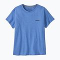 Patagonia P-6 Logo Responsabili-Tee donna blu abbondante 3