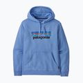 Patagonia P-6 Logo Uprisal felpa abbondante blu 2