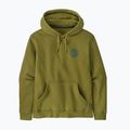 Felpa con cappuccio Patagonia Unity Fitz Uprisal da uomo, colore verde ghiaia 3