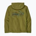 Felpa con cappuccio Patagonia Unity Fitz Uprisal da uomo, colore verde ghiaia 4