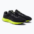 Uomo New Balance 520 v8 nero/verde scarpe da corsa 4