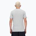 T-shirt New Balance Stacked Logo grigio atletico da uomo 4