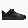 Scarpe Nike Court Borough Low Recraft da bambino nero/nero/nero