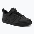 Scarpe Nike Court Borough Low Recraft da bambino nero/nero/nero