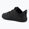 Scarpe Nike Court Borough Low Recraft da bambino nero/nero/nero 3