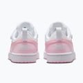 Scarpe per bambini Nike Court Borough Low Recraft white/pink foam 4