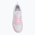 Scarpe per bambini Nike Court Borough Low Recraft white/pink foam 5