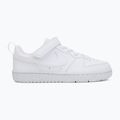 Scarpe per bambini Nike Court Borough Low Recraft white/white/white 2