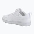Scarpe per bambini Nike Court Borough Low Recraft white/white/white 3