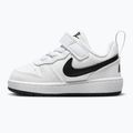 Scarpe per bambini Nike Court Borough Low Recraft white/black 2