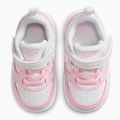 Scarpe per bambini Nike Court Borough Low Recraft white/pink foam 4