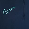 Nike Dri-Fit Academy23 mezzanotte marina/nero/mezzanotte marina/iper turchese manica lunga da calcio per bambini 3