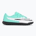Scarpe da calcio da bambino Nike JR Phantom GX Club TF iper turchese/fucsia dream/bianco/nero 2