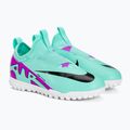 Scarpe da calcio per bambini Nike Jr Mercurial Vapor 15 Academy TF iper turchese/nero/bianco/fucsia dream 4