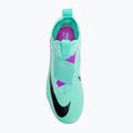 Scarpe da calcio per bambini Nike Jr Mercurial Vapor 15 Academy TF iper turchese/nero/bianco/fucsia dream 6