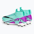 Scarpe da calcio per bambini Nike Jr Zoom Mercurial Superfly 9 Academy FG/MG iper turchese/nero/bianco/fuchsia dream 3