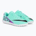 Scarpe da calcio per bambini Nike Jr Mercurial Vapor 15 Club TF iper turchese/nero/bianco/fucsia dream 4