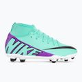 Scarpe da calcio per bambini Nike Jr Mercurial Superfly 9 Club FG/MG iper turchese/nero/bianco/fucsia dream 2