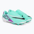 Scarpe da calcio per bambini Nike JR Mercurial Vapor 15 Club MG iper turchese/nero/bianco/fucsia dream 4