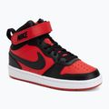 Scarpe Nike Court Borough Mid 2 university red/white/black
