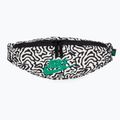 Marsupio Nike Heritage Waistpack 3 l nero/latte di cocco/verde stadio