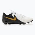 Scarpe da calcio Nike Phantom GX II Academy FG/MG Junior bianco/oro metallizzato/nero per bambini 2